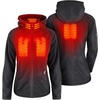 image:imageGerbing 7V Womens Thermite Fleece Heated Jacket 20Grey