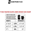image:imageGerbing Womens 7V Heated Glove LinersBlack
